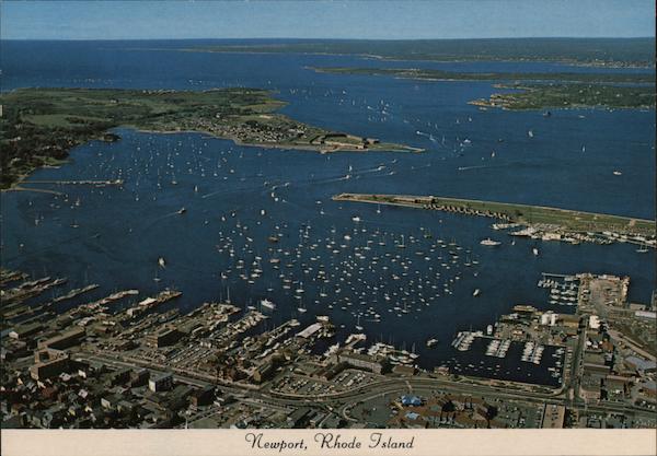 Aerial View Newport Rhode Island