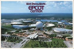 Epcot. Aerial view Orlando Florida