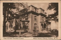 The Alamo Tourist Lodge Cherry Valley, NY Postcard Postcard Postcard