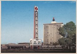 Sahara Hotel & Casino Postcard