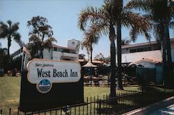 San Ysidro's West Beach Inn Postcard