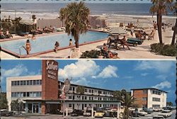 Safari Beach Motel Postcard