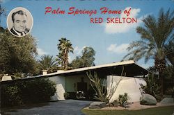 Home of Red Skelton Palm Springs, CA Postcard Postcard Postcard