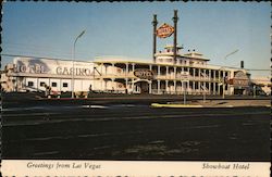 Showboat Hotel Postcard