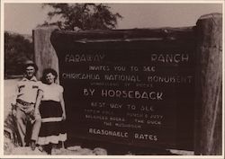Chiricahua National Monument, Faraway Ranch Postcard