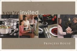 You're Invited...Princess House Postcard