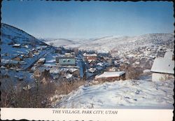 The Village Park City, UT Postcard Postcard Postcard