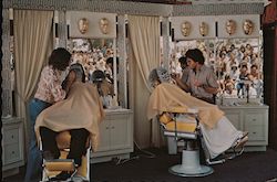 Show of 1000 Faces, makeup artists at Universal Studios Postcard