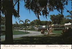 Kapok Travel Trailer Park Clearwater, FL Postcard Postcard Postcard