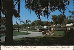 Kapok Travel Trailer Park Postcard