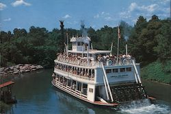 The Rivers of America - Walt Disney World Postcard