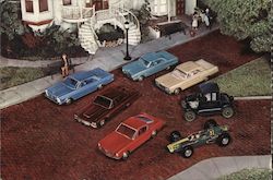 Scale-Model 1965 Ford - Ford Wonder Rotunda, New York World's Fair Postcard