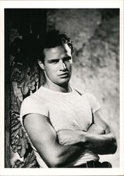 Malono Brando, 1950 Postcard