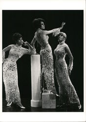 Diane Ross and the Supremes, c. 1967 Postcard