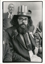 Allen Ginsberg 1966 Postcard