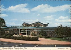 Marriott-Hot Shoppes - Delaware Turnpike Service Plaza Postcard
