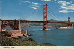 Golden Gate Bridge Postcard