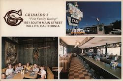 Gribaldo's Fine Family Dining Postcard