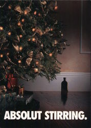 Absolut Stirring Postcard