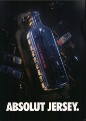 Absolut Jersey. Postcard