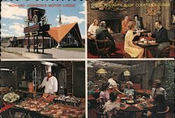 The Blacksmith Shop Cocktail Lounge, Howard Johnson's Motor Lodge Postcard