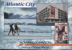 Howard Johnson International Hotel Atlantic City, NJ Postcard Postcard Postcard