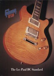 Les Paul DC Standard - Gibson USA Rack Cards Postcard Postcard Postcard