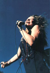 Janis Joplin Postcard