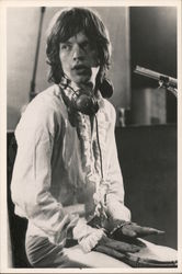 Mick Jagger in Sympathy for the Devil Postcard