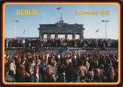 Fall of the Berlin Wall Postcard