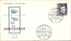 John F. Kennedy Presidents First Day Cover First Day Cover First Day Cover