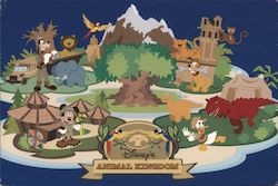 Disney's Animal Kingdom - Walt Disney World Postcard