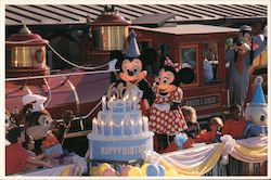 Mickey's 60th Birthday Party Postcard