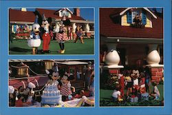 Mickey's Birthday House Postcard
