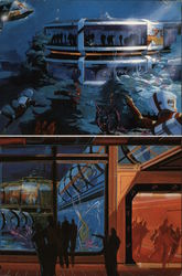 The Living Seas - Walt Disney World - Epcot Center Postcard