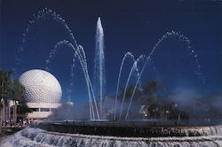 Walt Disney Epcot Postcard