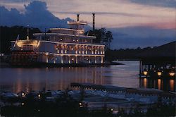 Empress Lily Riverboat Postcard