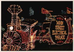 Main Street Electrical Parade - Walt Disney World Orlando, FL Postcard Postcard Postcard