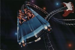 Rock n' Roller Coaster - Walt Disney World Postcard