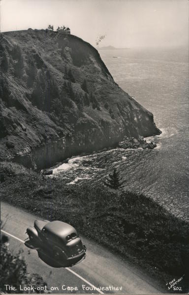 Look-Out on Cape Foulweather Depoe Bay Oregon