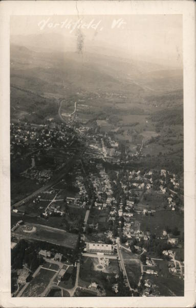 Bird's Eye View Northfield Vermont