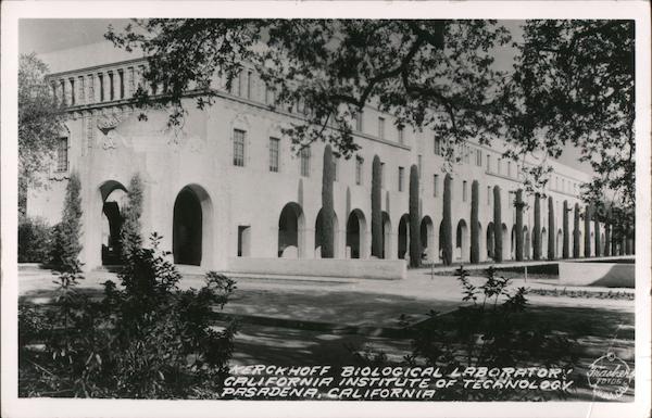 Kerckhoff Biological Laboratory, California Institute of Technology Pasadena