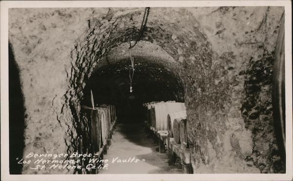 Beringer Bros. - Los Hermanos Wine Vaults - St. Helena, Calif. Saint Helena California