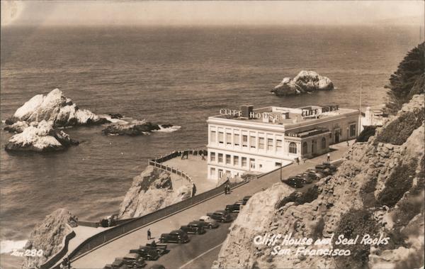 Cliff House and Seal Rocks San Francisco California