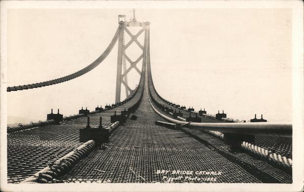 Bay Bridge Catwalk San Francisco California Piggott Photo