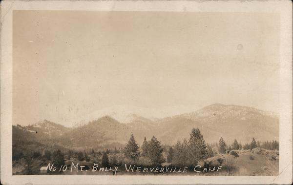 Mt. Bally Weaverville California