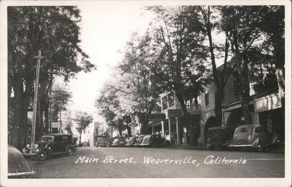 Main Street Weaverville California