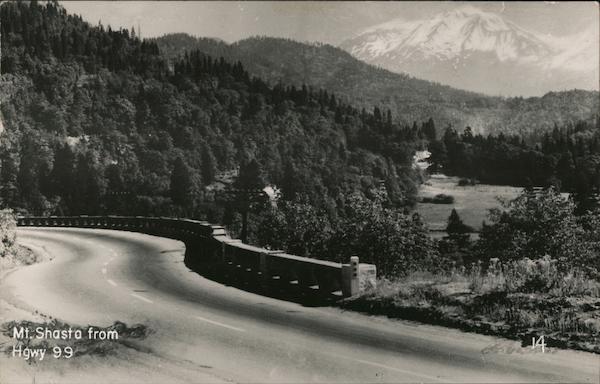 Mt. Shasta from Hgwy 99 Mount Shasta California