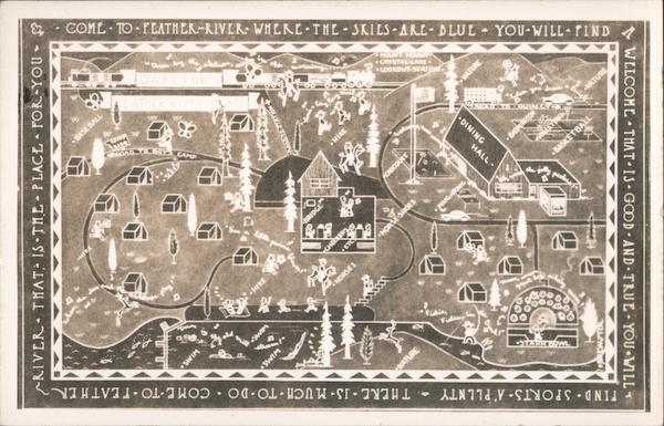 Come to Feather River map Quincy California