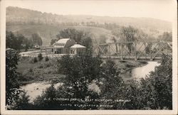 U. S. Customs Office, Each Richford, Vermont Postcard